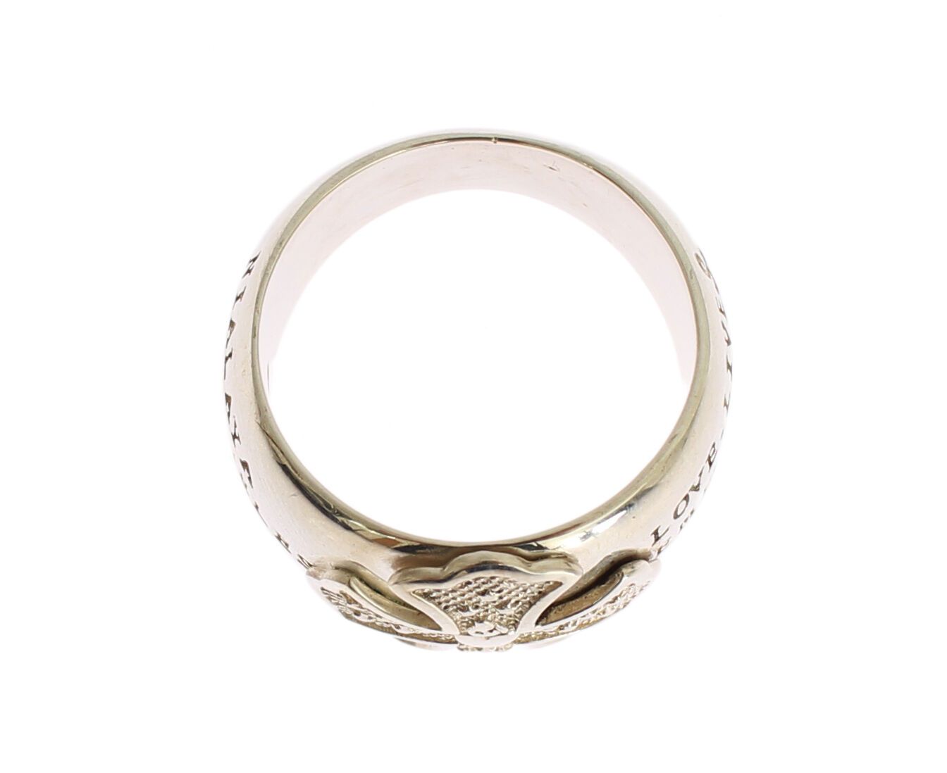 Nialaya Elegant Sterling Silver Statement Ring