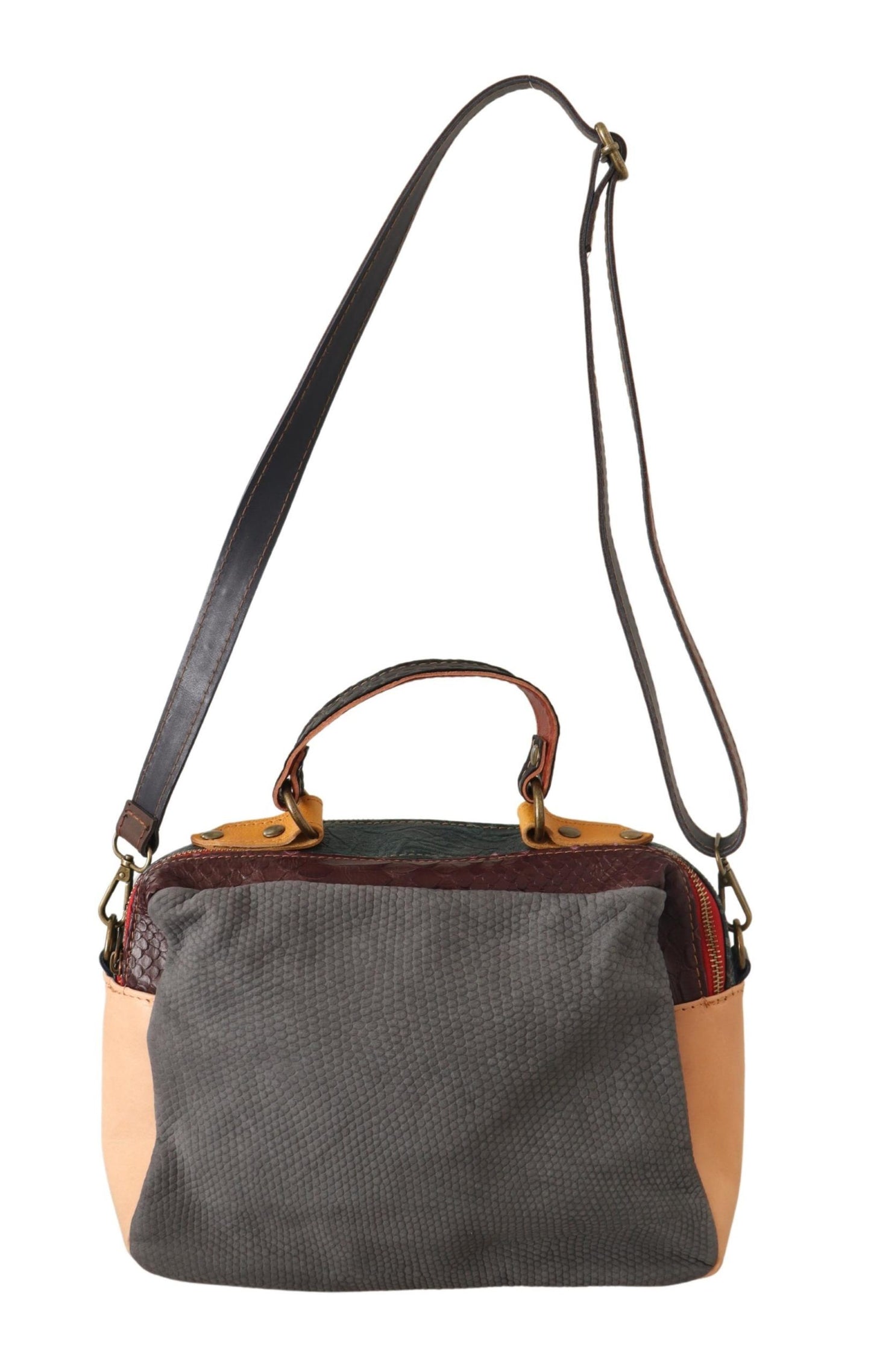 EBARRITO Chic Multicolor Leather Shoulder Bag