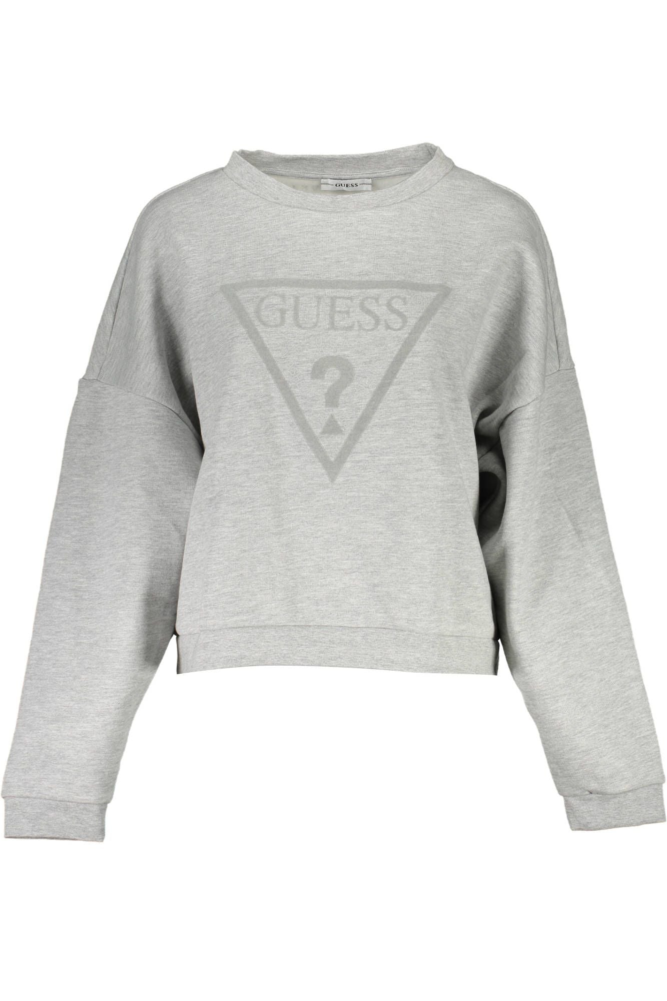 Guess Jeans Gray Cotton Women Sweater