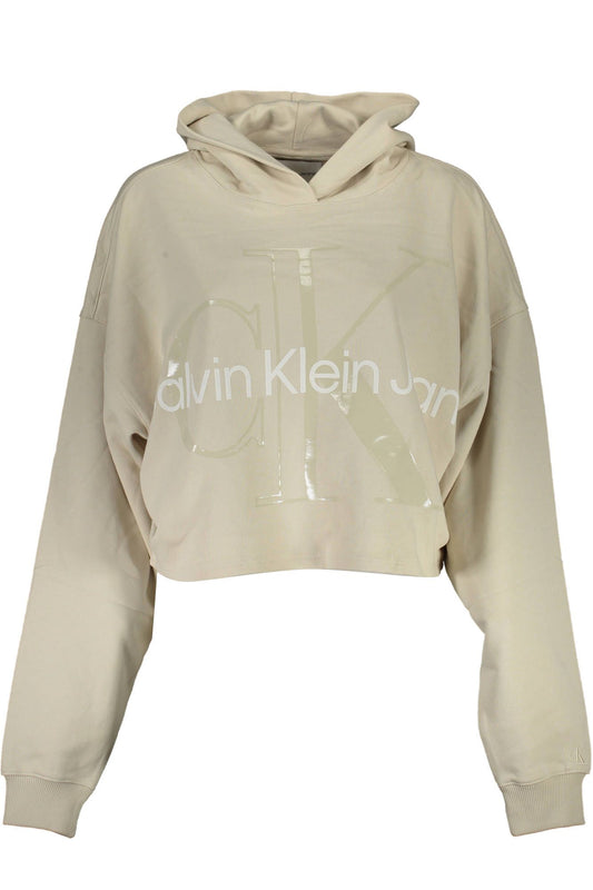 Calvin Klein Beige Cotton Women Sweater