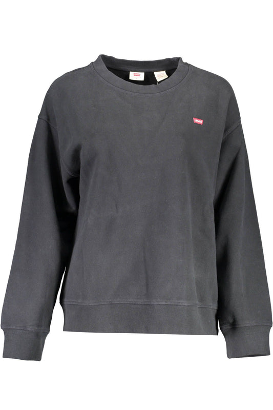 Levi's Black Cotton Women Sweater