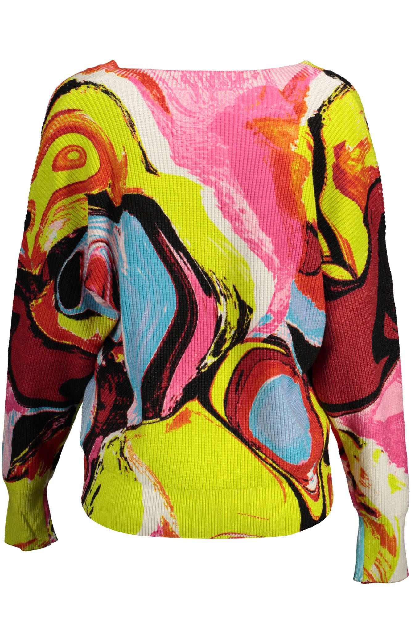 Desigual Pink Viscose Women Sweater