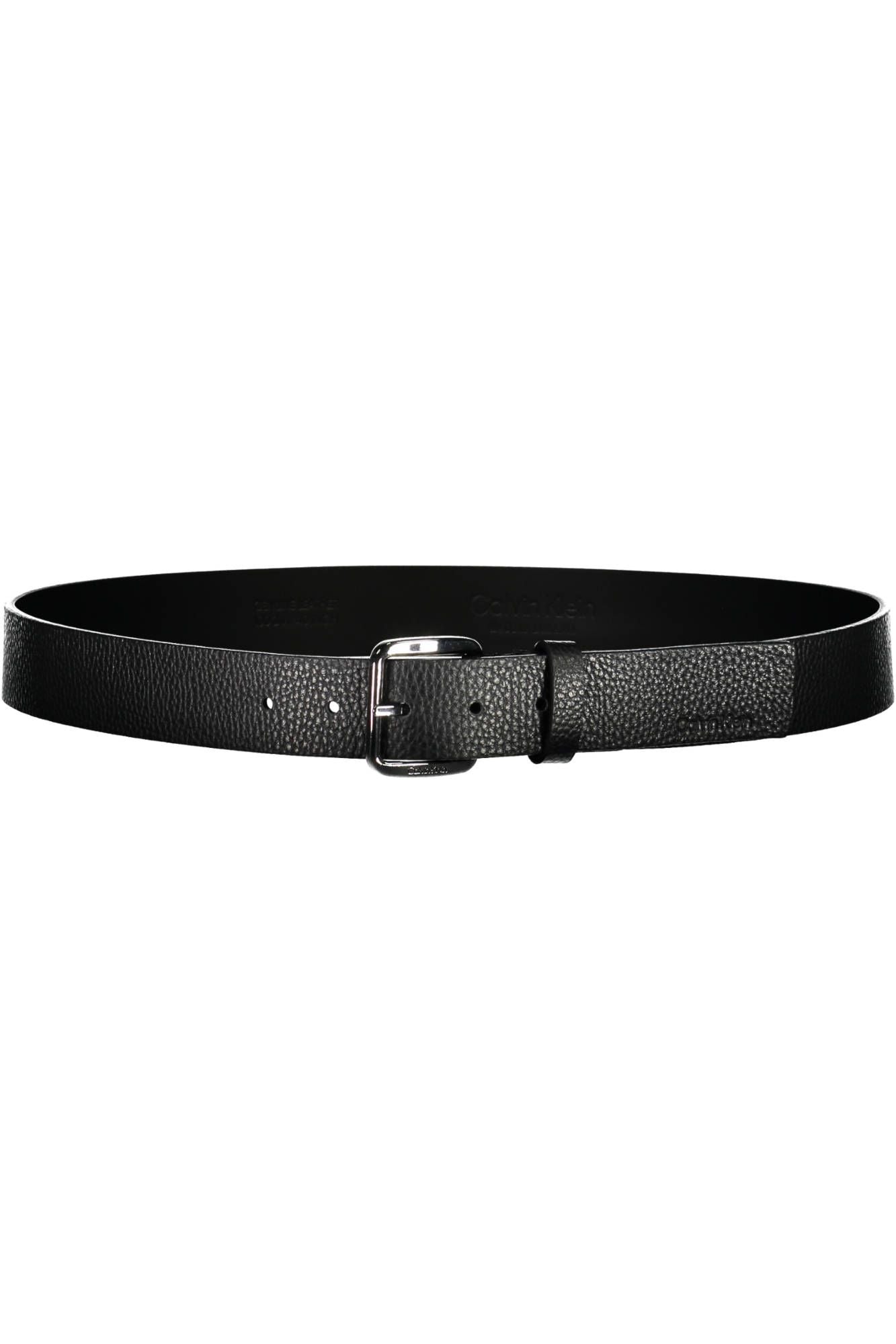 Calvin Klein Black Leather Men Belt