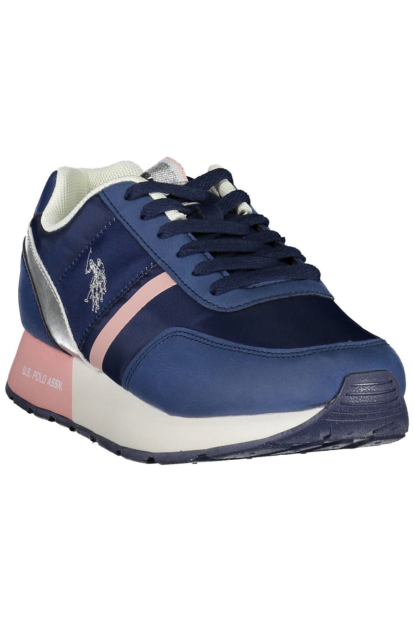 U.S. POLO ASSN. Blue Polyethylene Women Sneaker