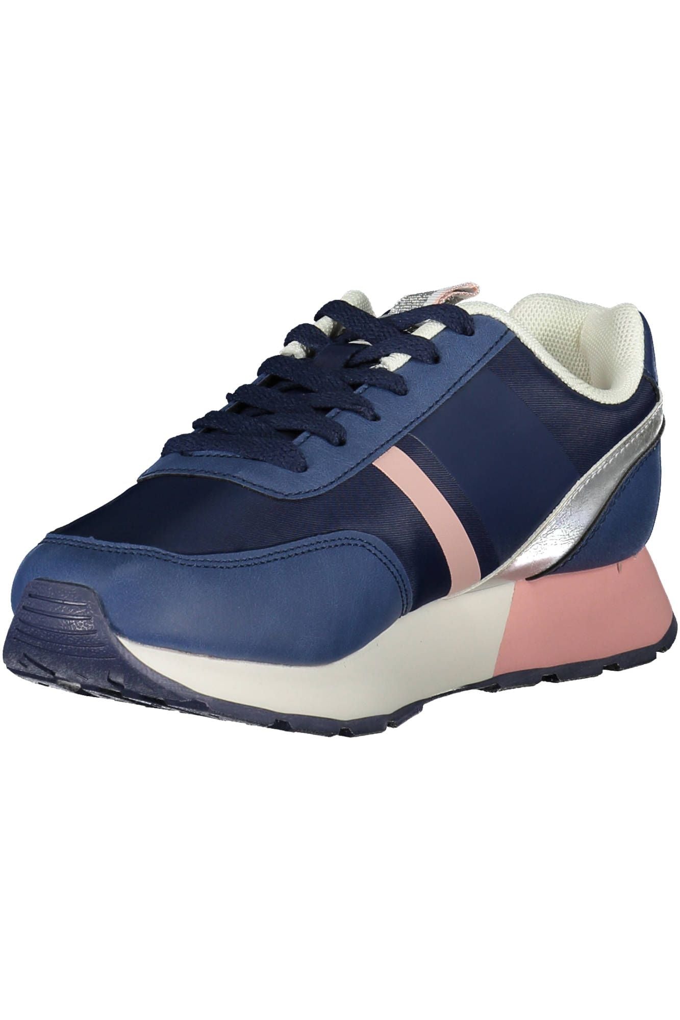 U.S. POLO ASSN. Blue Polyethylene Women Sneaker