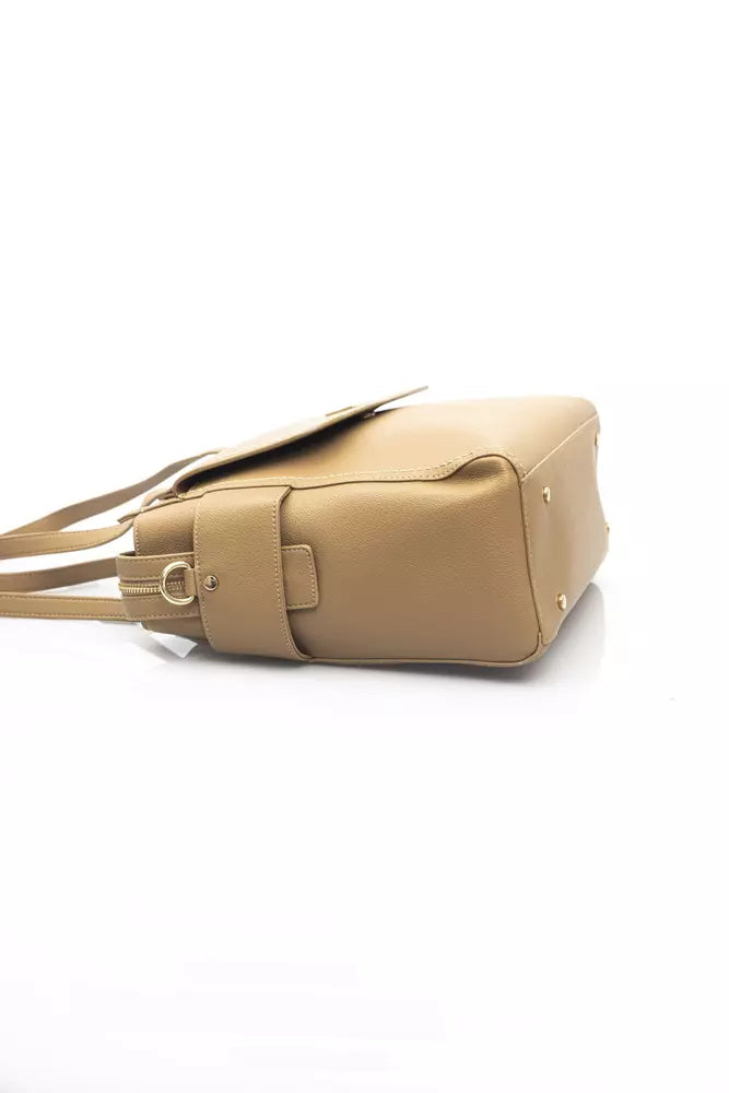 Baldinini Trend Beige Polyethylene Women Handbag