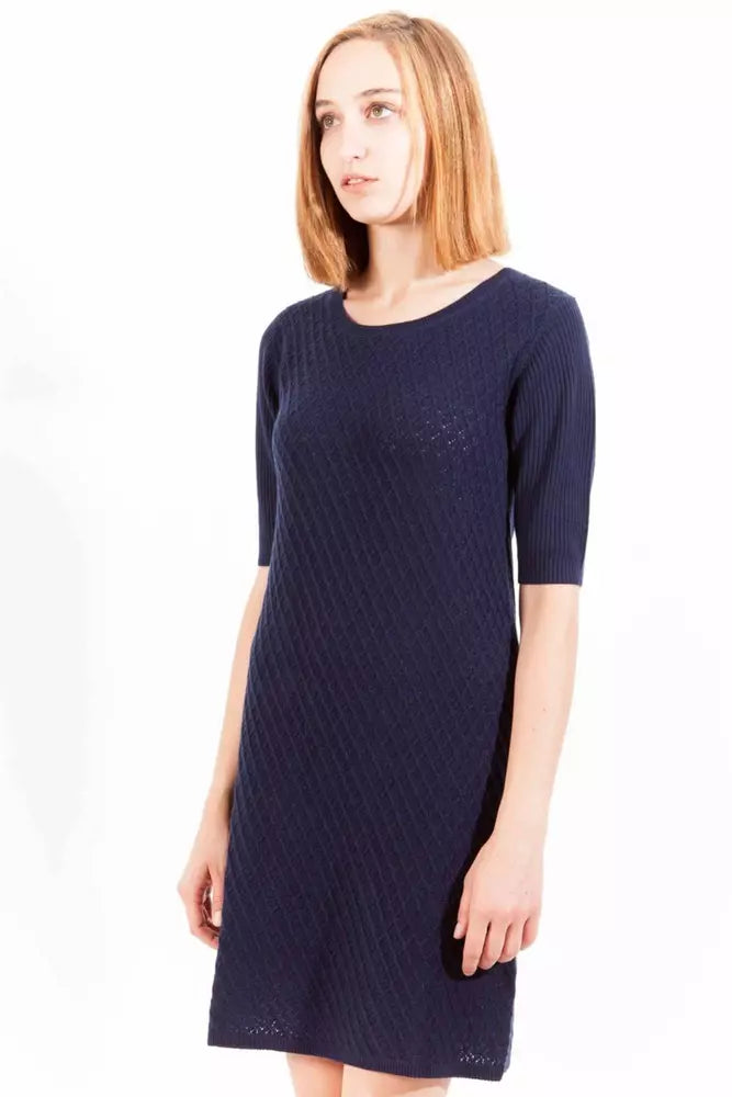 Gant Blue Wool Women Dress