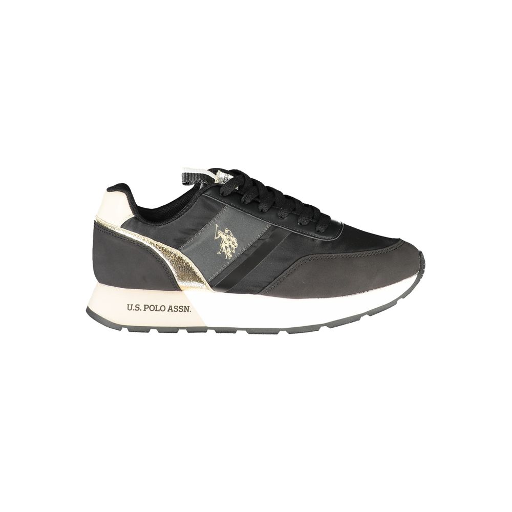 U.S. POLO ASSN. Black Polyester Women Sneaker