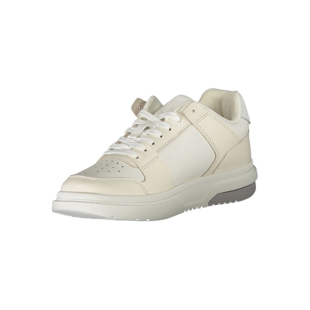 Tommy Hilfiger White Leather Womens Sneaker