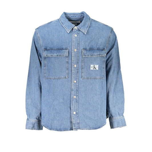 Calvin Klein Sophisticated Light Blue Denim Shirt