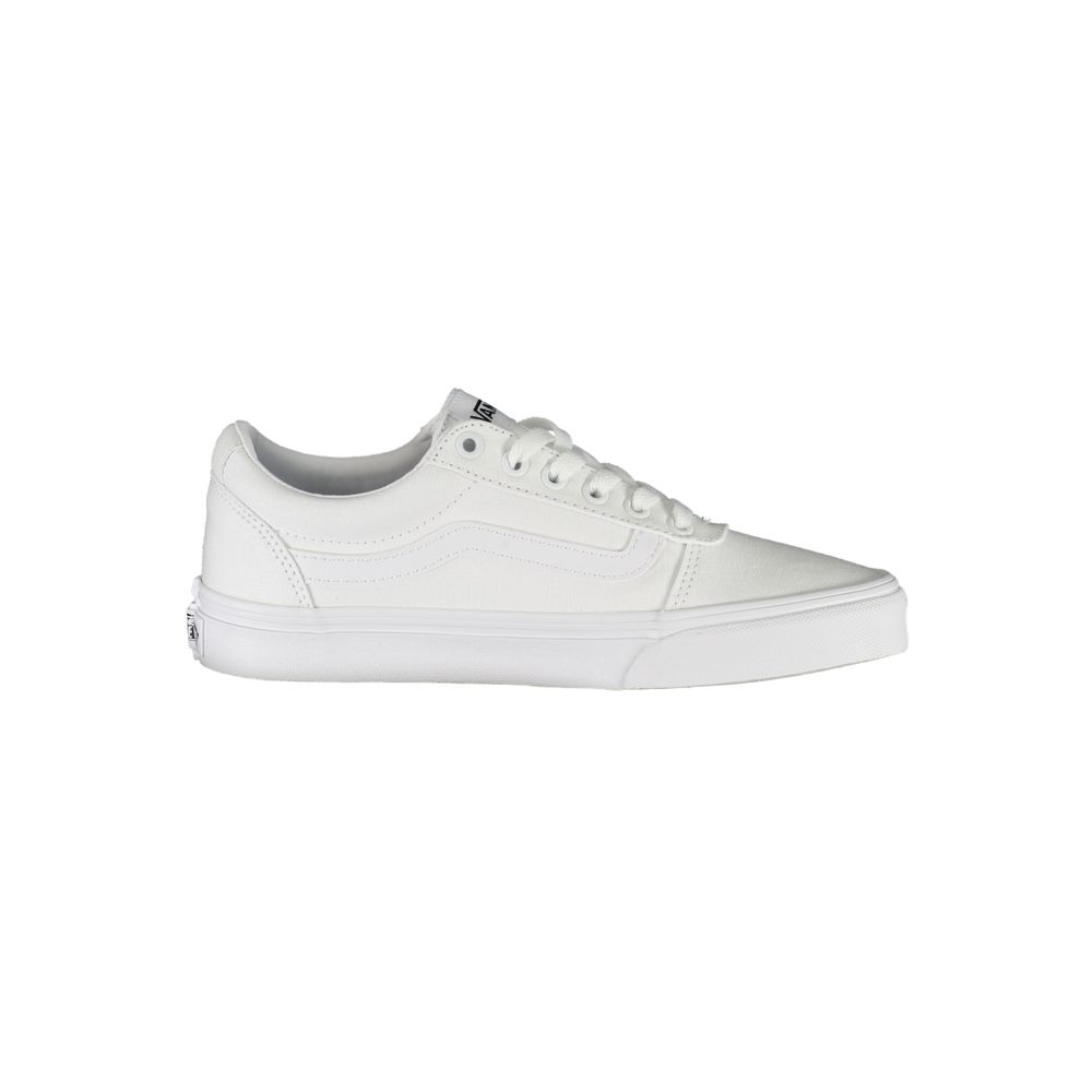 Vans White Polyester Sneaker