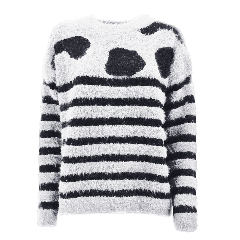 Imperfect White Polyamide Women Sweater