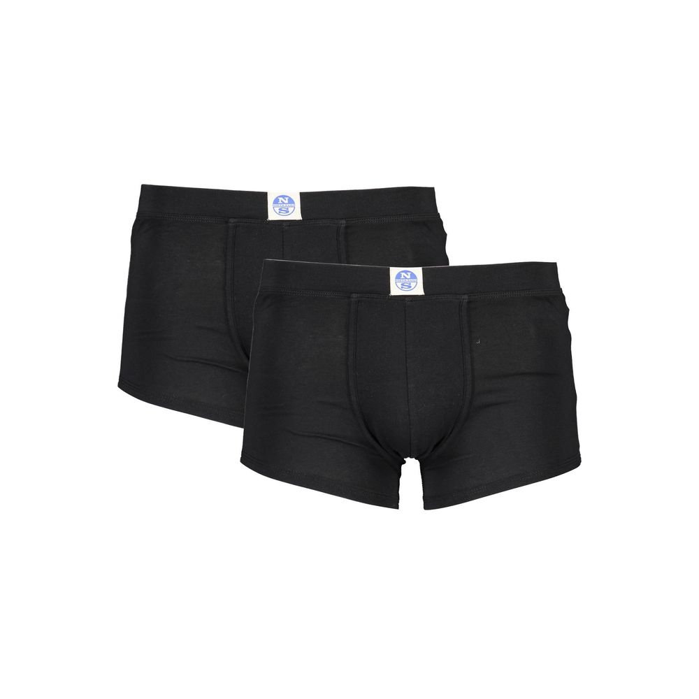 North Sails Black Cotton Underwear