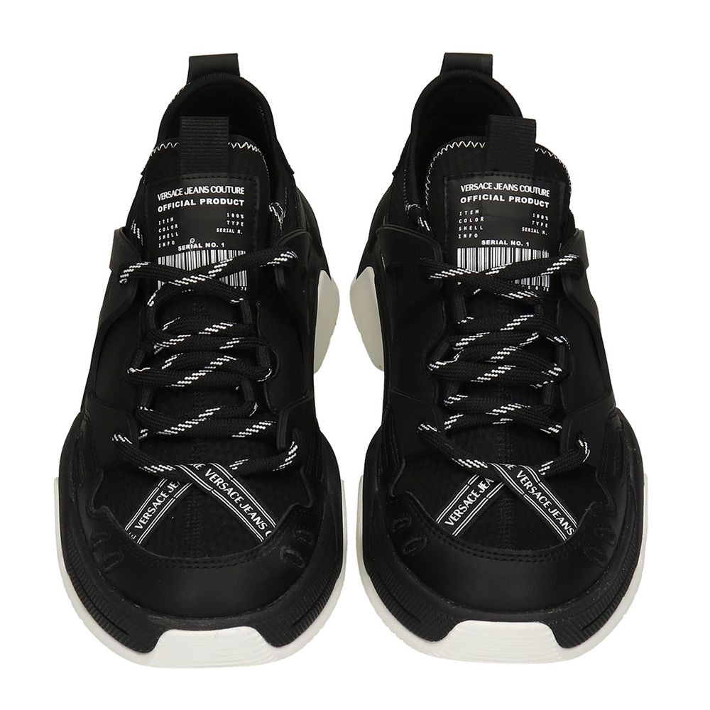 Versace Jeans Black Nylon Sneaker