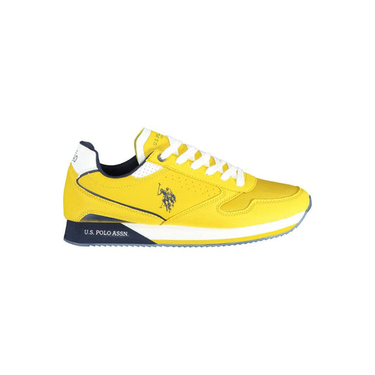 U.S. POLO ASSN. Yellow Polyester Men Sneaker