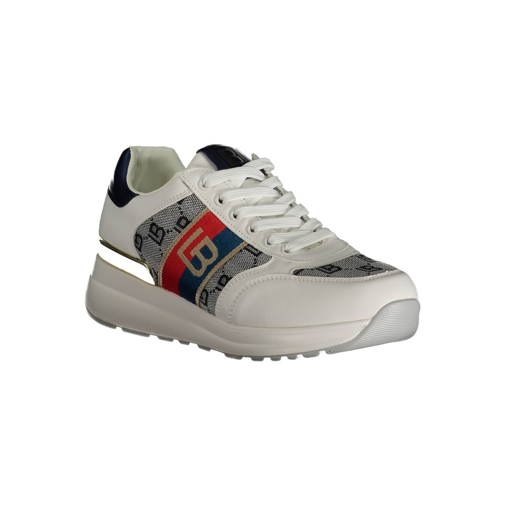 Laura Biagiotti White Polyester Sneaker