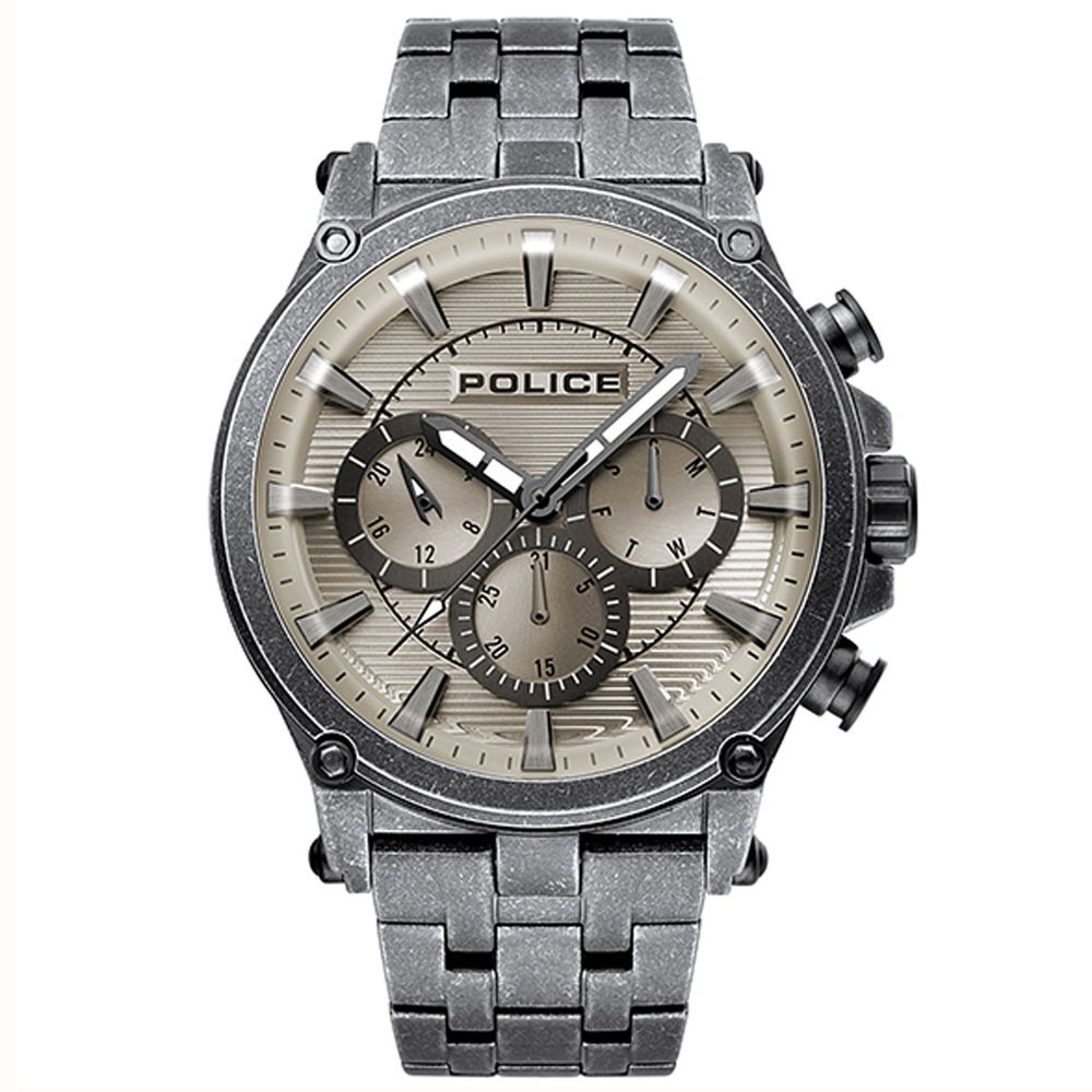 Police Silver Men Watch