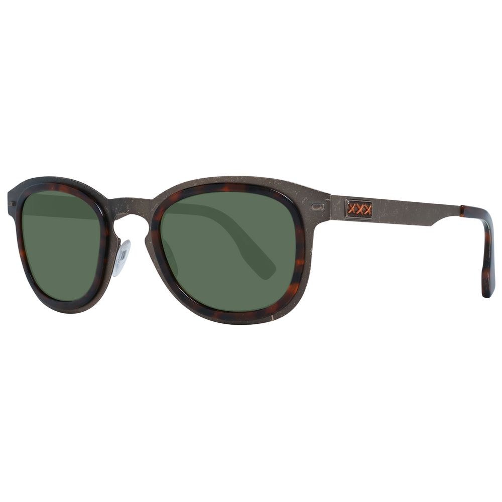 Zegna Couture Gray Men Sunglasses