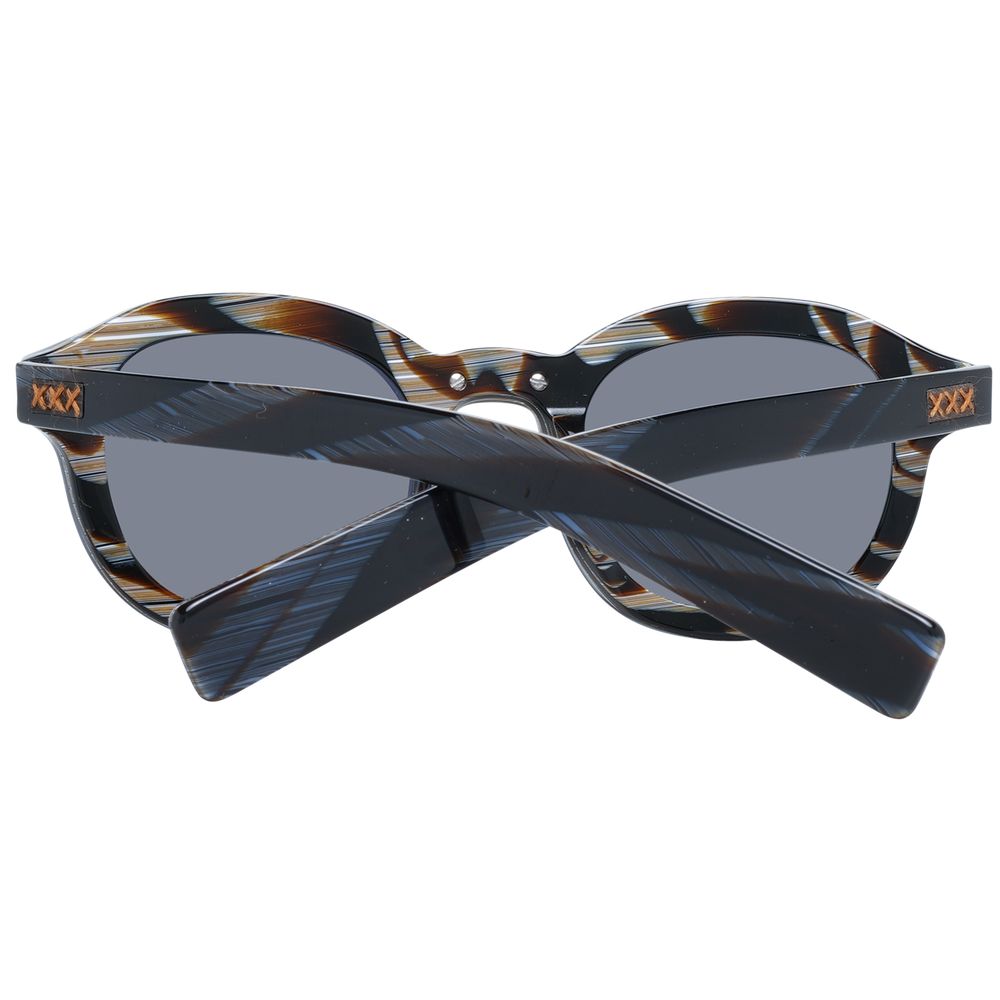 Zegna Couture Blue Men Sunglasses