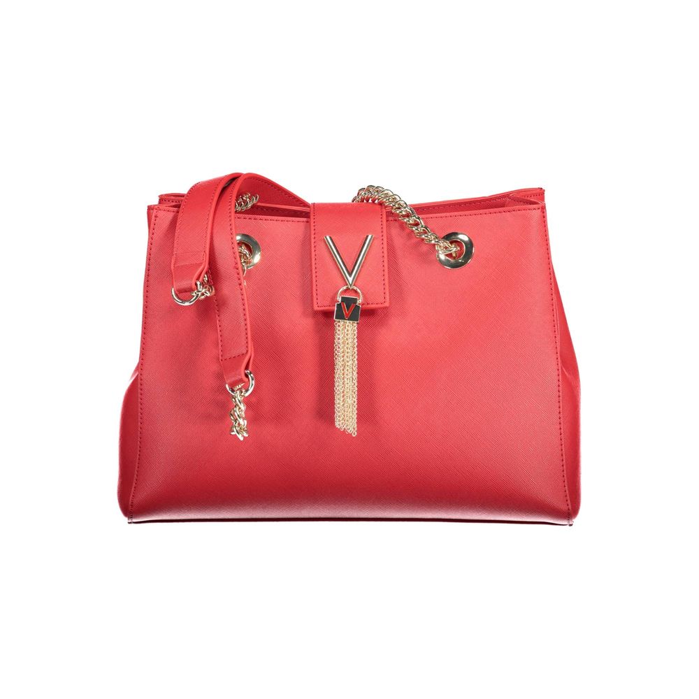 Valentino Bags Red Polyethylene Handbag