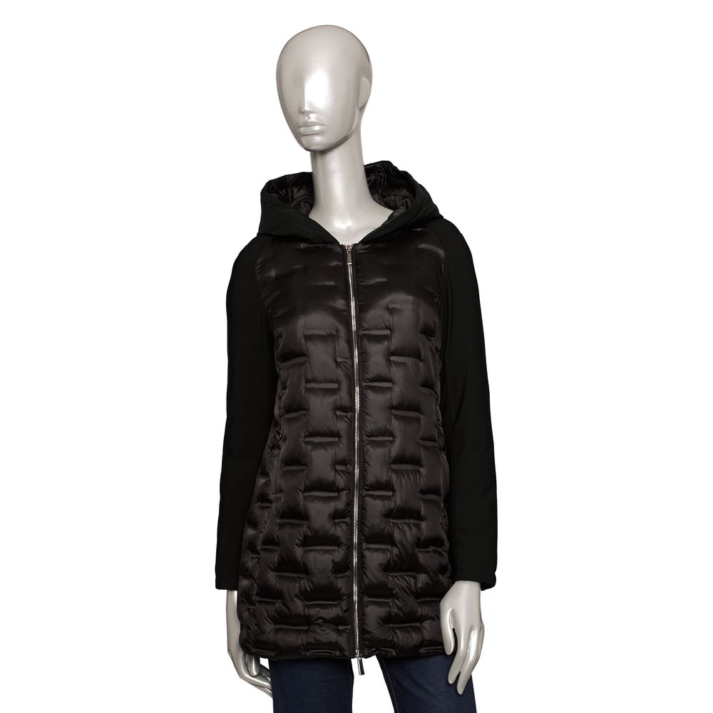 Baldinini Trend Black Polyester Women Jacket