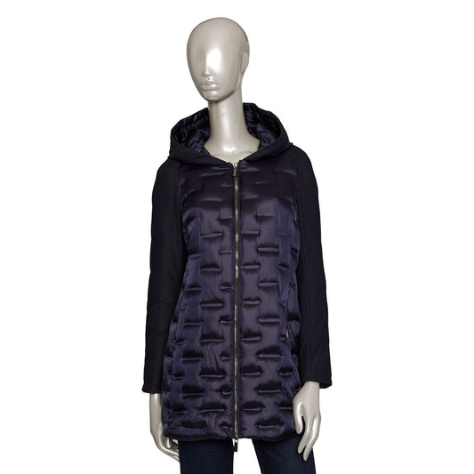 Baldinini Trend Blue Polyester Women Jacket