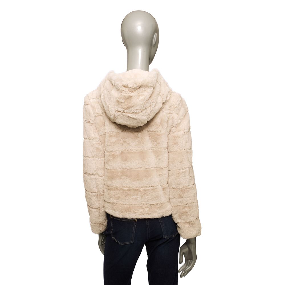 Baldinini Trend Beige Polyester Women Jacket