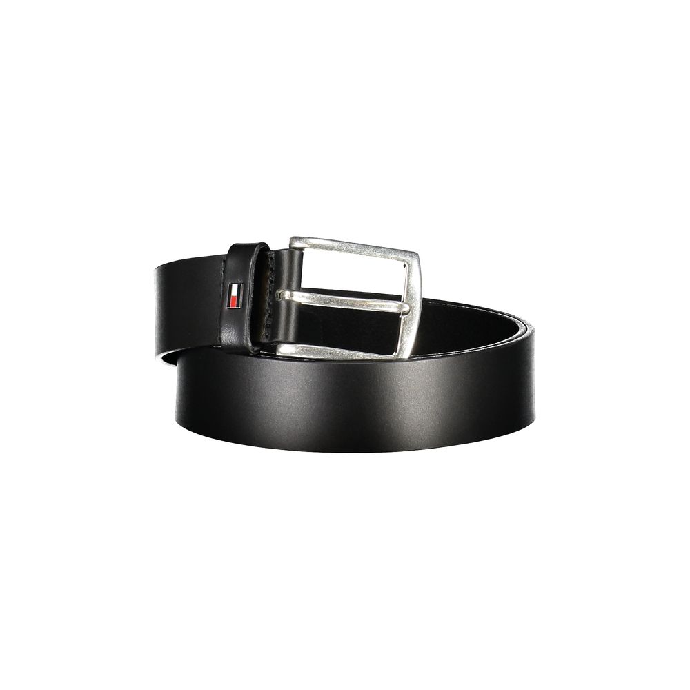 Tommy Hilfiger Black Leather Belt