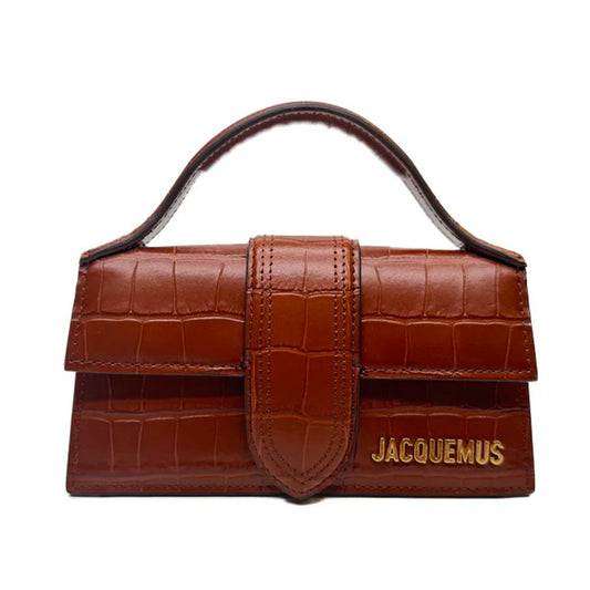 Jacquemus Brown Leather Crossbody Bag