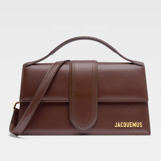 Jacquemus Brown Leather Crossbody Bag