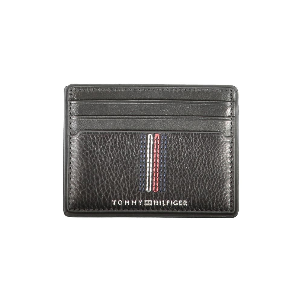 Tommy Hilfiger Black Leather Wallet