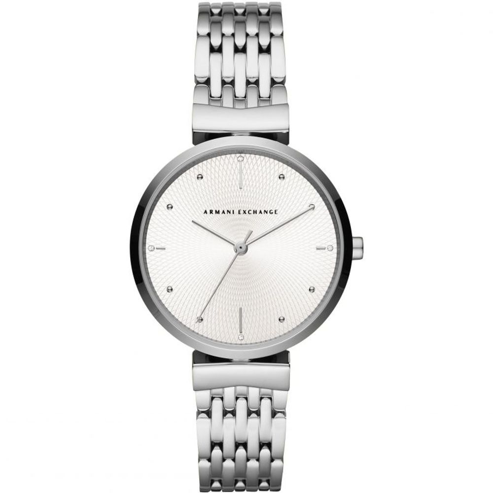 Armani Exchange Silver Stainless Steel Watch