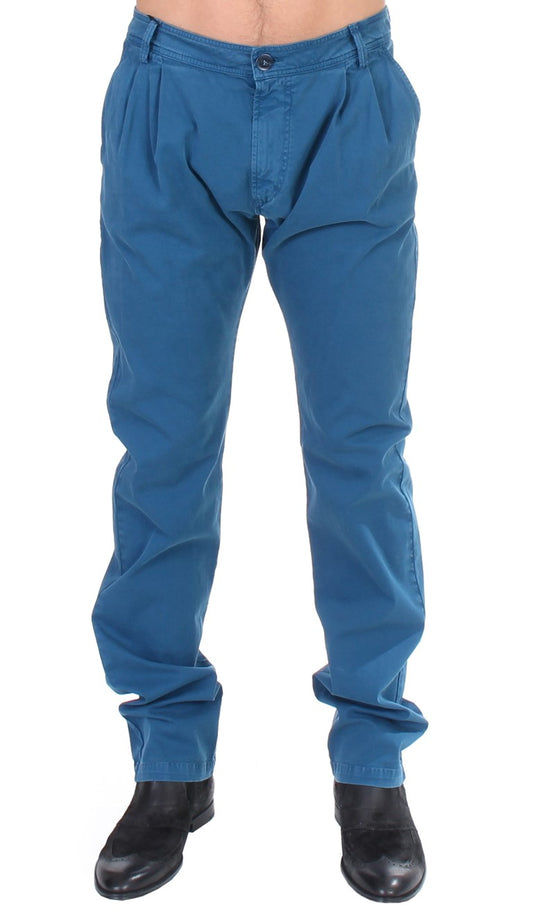 GF Ferre Elegant Straight Fit Cotton Chinos